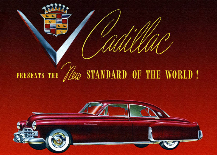 1948 Cadillac Auto Advertising